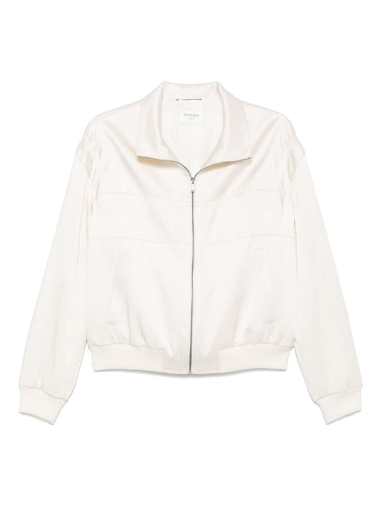 Saint Laurent satin Bomber Jacket