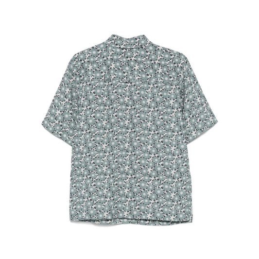 Emporio Armani Shirts Clear Blue