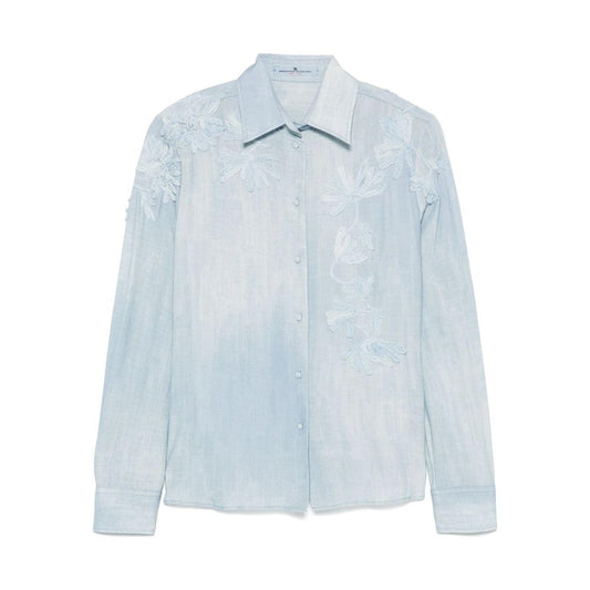 Ermanno Scervino Shirts Clear Blue