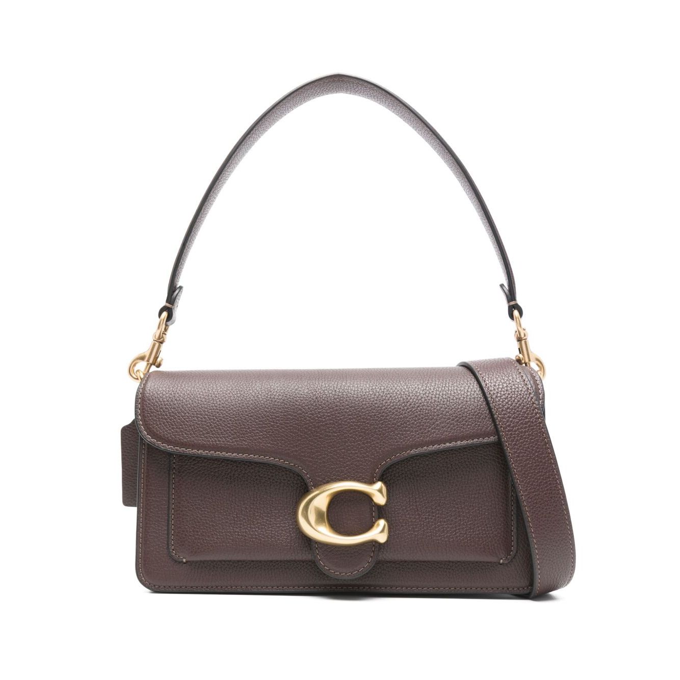 Front view with bag zipped and handles upright.