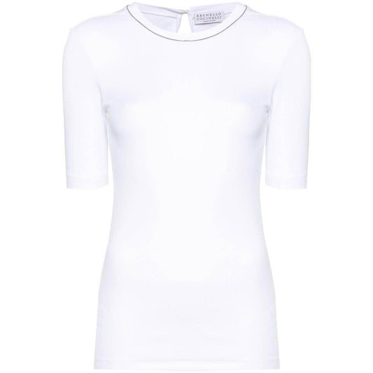Brunello Cucinelli T-shirts and Polos White MPTC8BJ310C159-AI25
