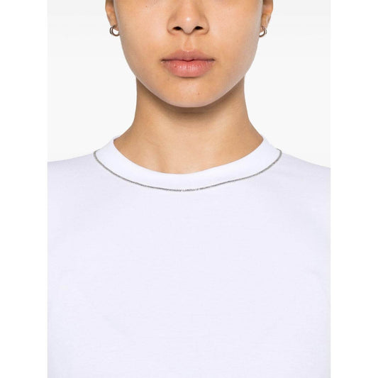 Brunello Cucinelli T-shirts and Polos White MPTC8BJ310C159-AI25