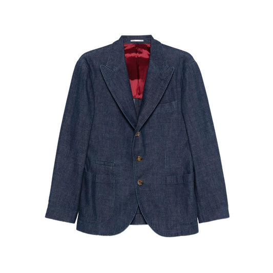 Brunello Cucinelli Jackets Blue ME6457BUDC1468-AI25