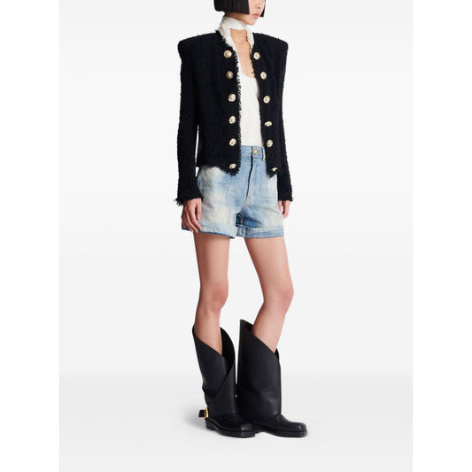 Balmain Edge-to-edge tweed jacket FF1SM508XC670PA-AI25