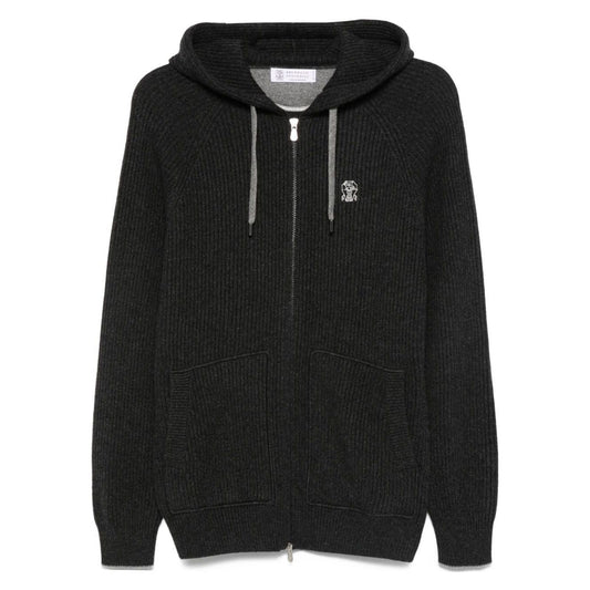 Brunello Cucinelli Sweaters Grey