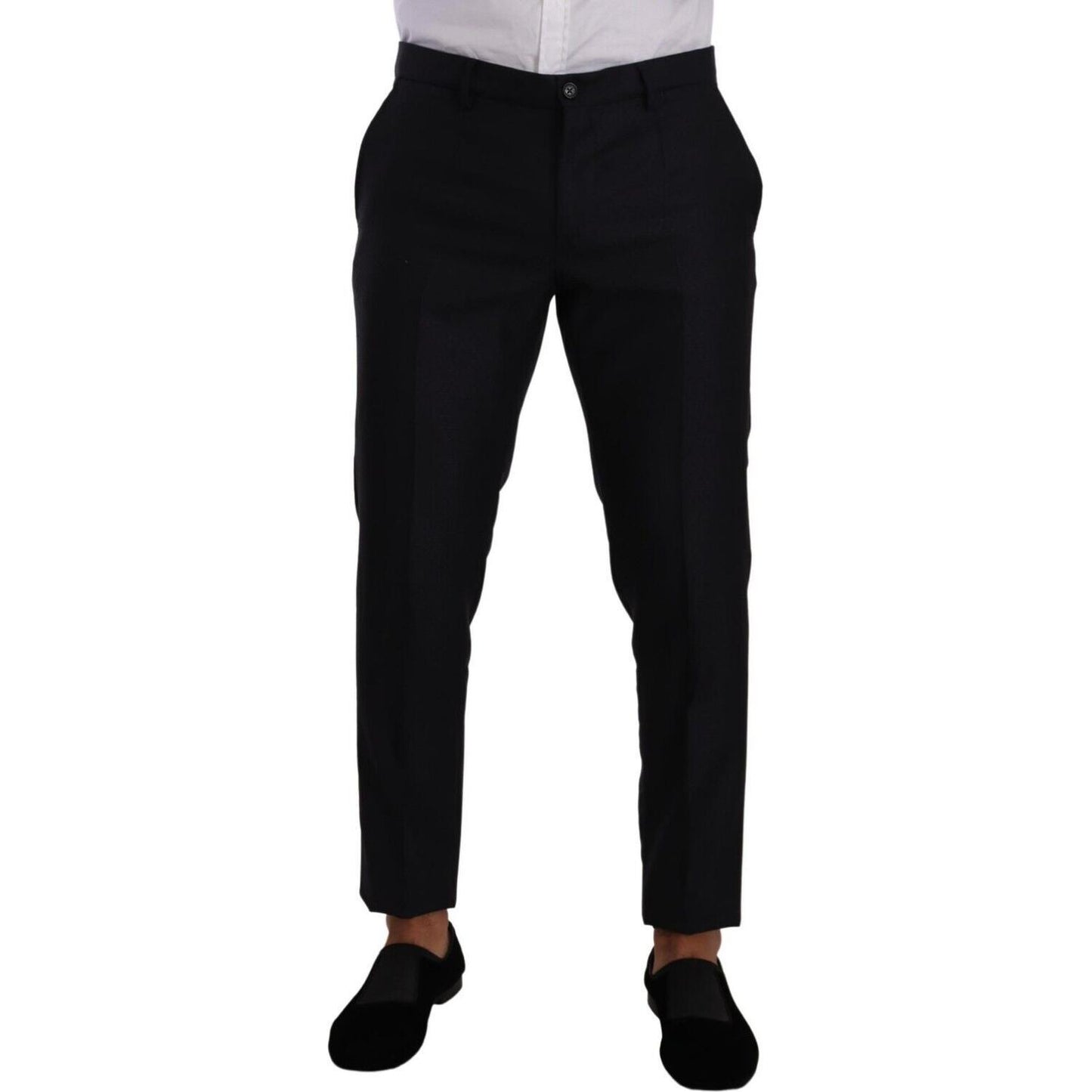 Dolce & Gabbana Blue MARTINI Slim fit 2 Piece Coat Suit