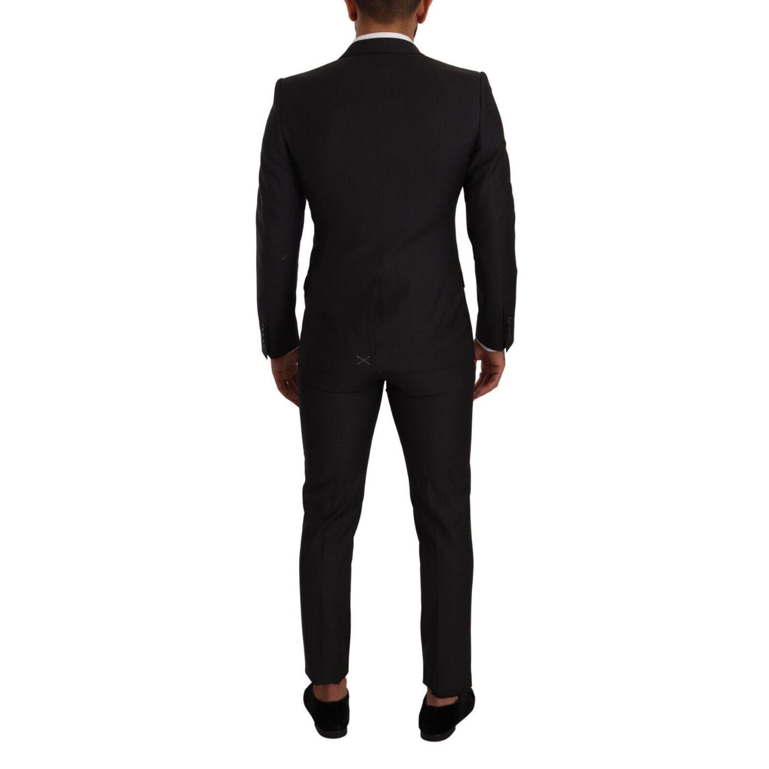 Dolce & Gabbana Black MARTINI Single Breasted 2 Piece Suit