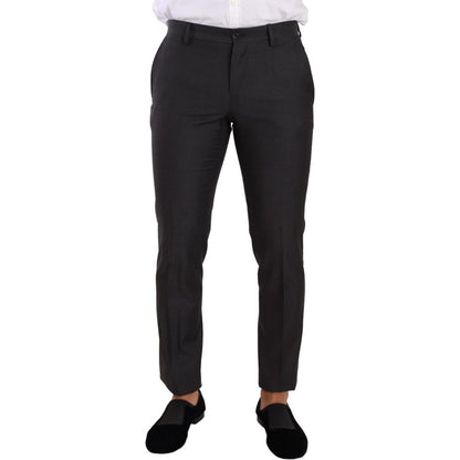 Dolce & Gabbana Black MARTINI Single Breasted 2 Piece Suit