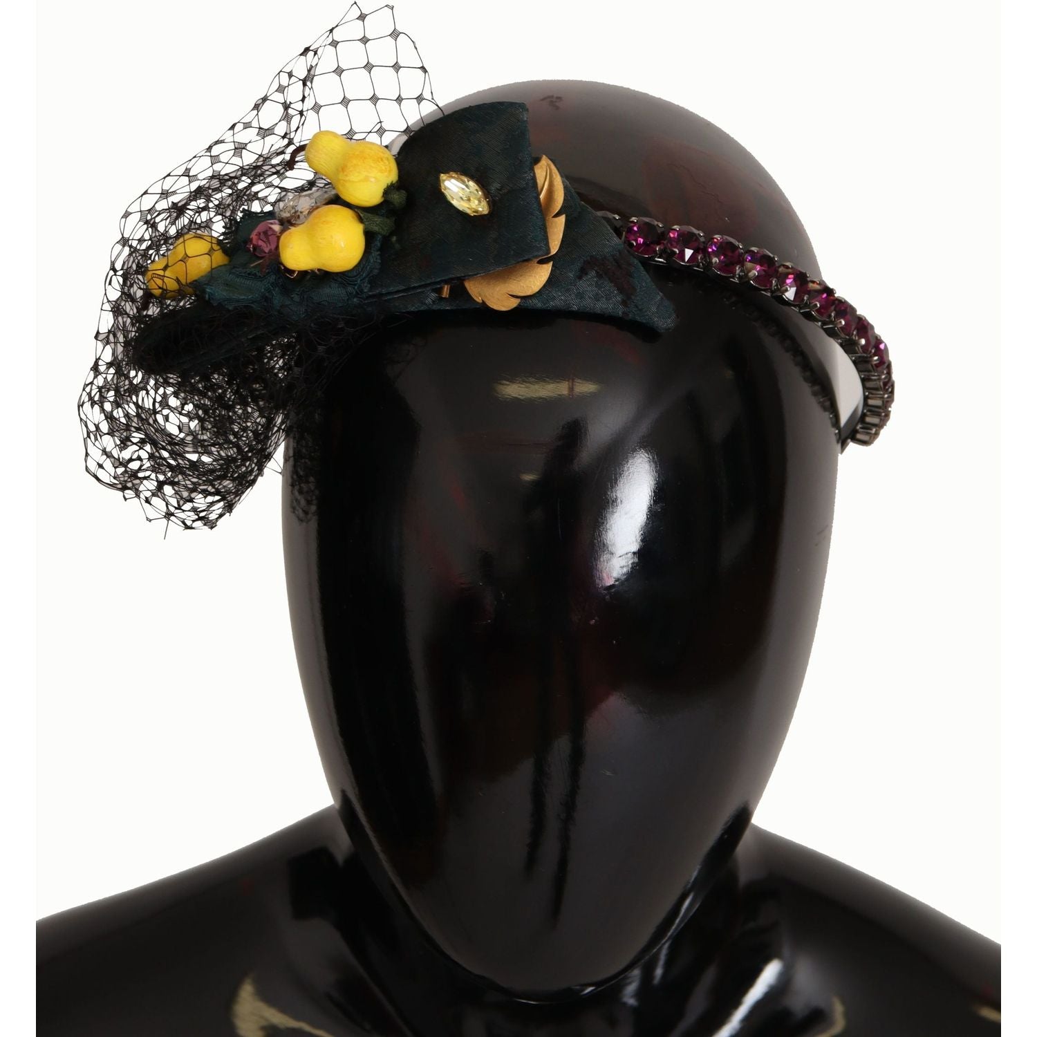 迷人的西西里柠檬水晶头带