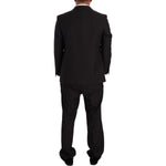 Domenico Tagliente Dark Gray Single Breasted Formal Suit KOS1952 - 49
