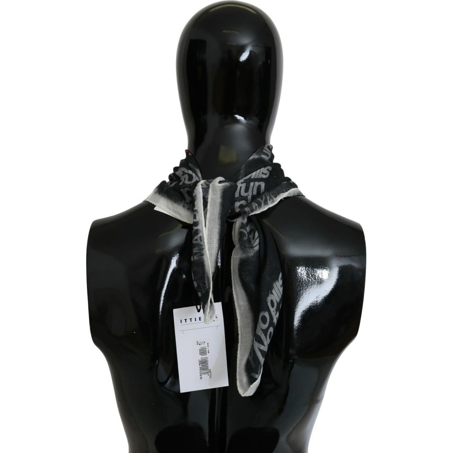 单色羊毛混纺围巾头巾