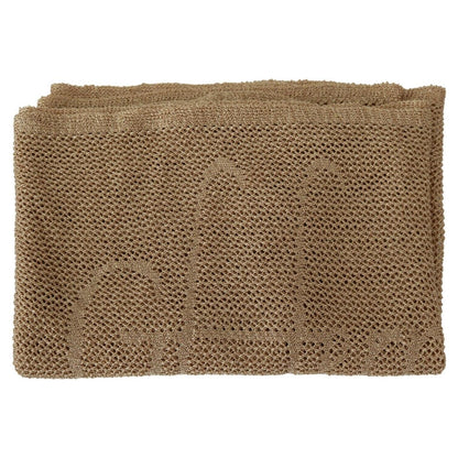 GF Ferre Brown Neck Wrap Winter Shawl Foulard Scarf