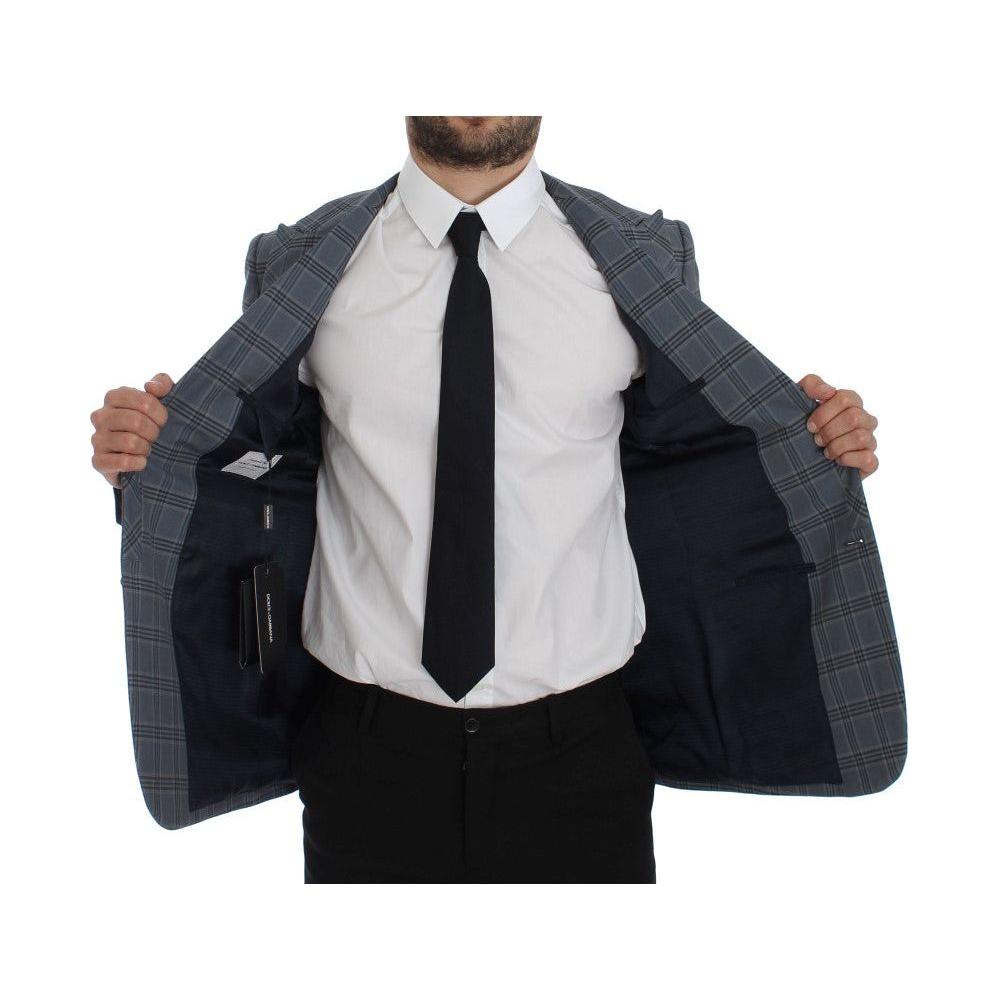 سترة أنيقة من دولتشي آند غابانا بقصّة Slim Fit باللون الأزرق