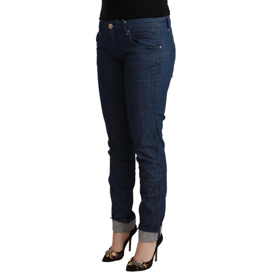 Acht Sleek Low Waist Skinny Denim Acht Black