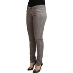 Acht Chic Low Waist Skinny Cotton Blend Jeans Acht Dim Gray