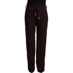 Patrizia Pepe Black High Waist Straight Formal Pants PAN72124 - 44