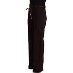 Patrizia Pepe Black High Waist Straight Formal Pants PAN72124 - 44