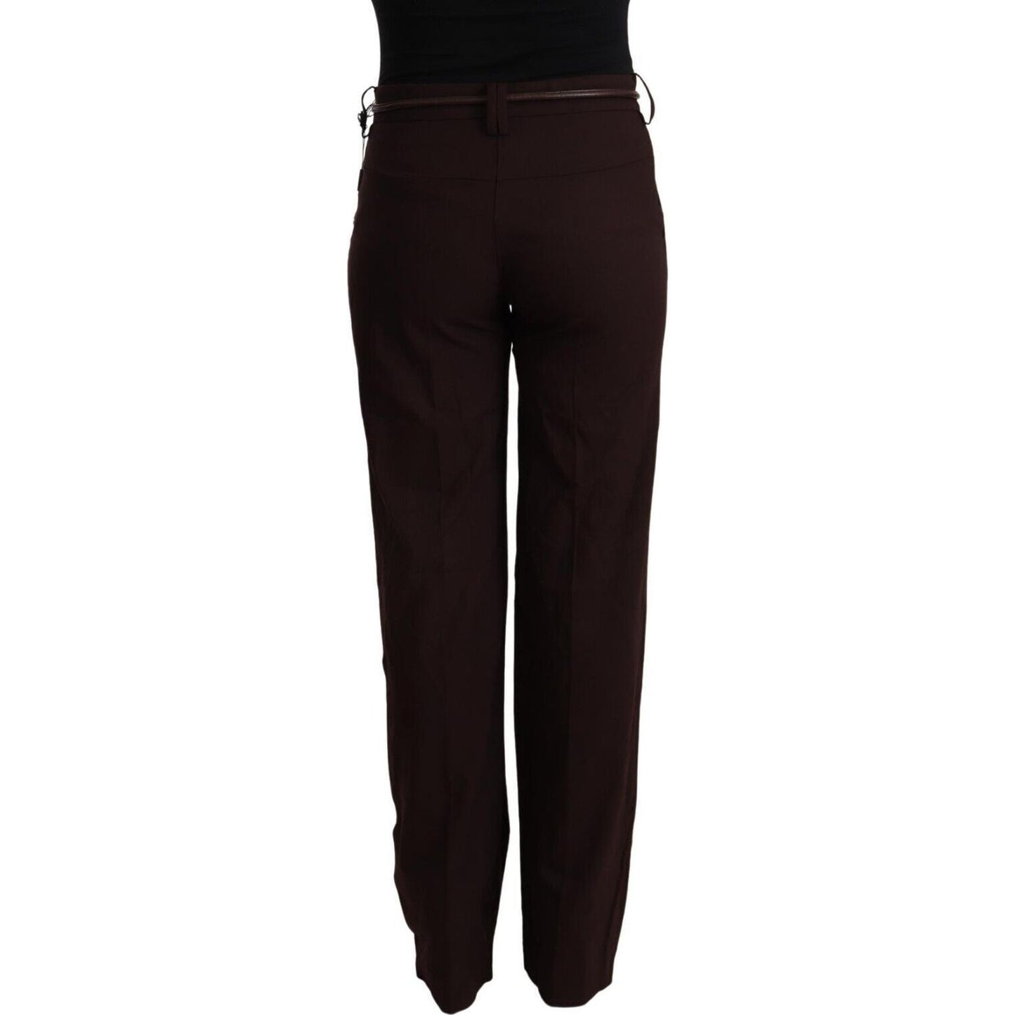 Patrizia Pepe Black High Waist Straight Formal Pants PAN72124 - 44