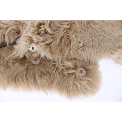 Dolce & Gabbana Beige Alpaca Collar Scarf Alpaca Scarves