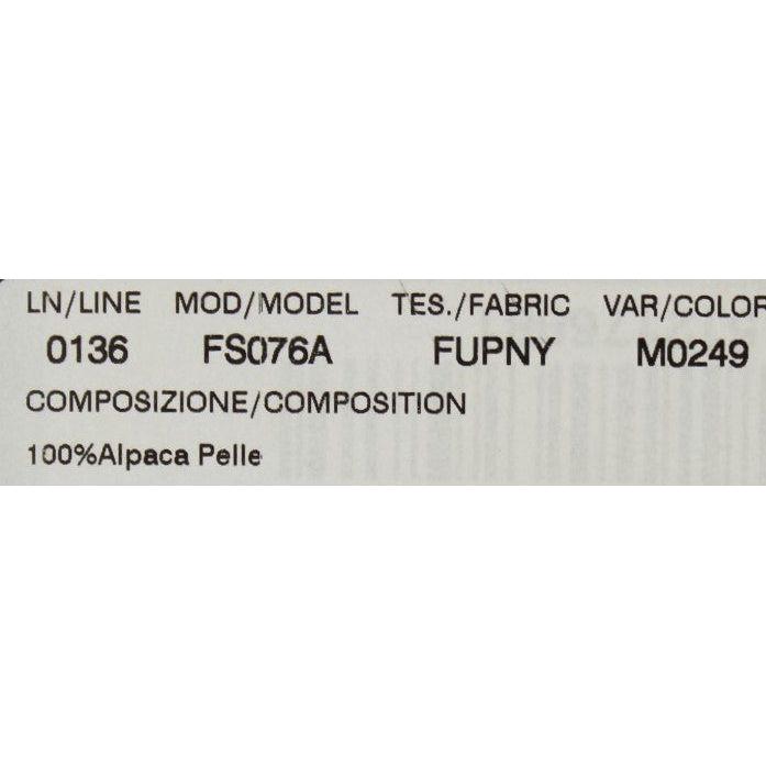 وشاح كتف أنيق من فرو الألبكة من دولتشي آند غابانا باللون البيج