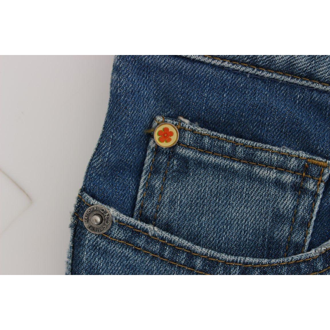 بنطلون جينز أزرق أنيق وعصري من كوستيوم ناشيونال شيك للنساء العصريات