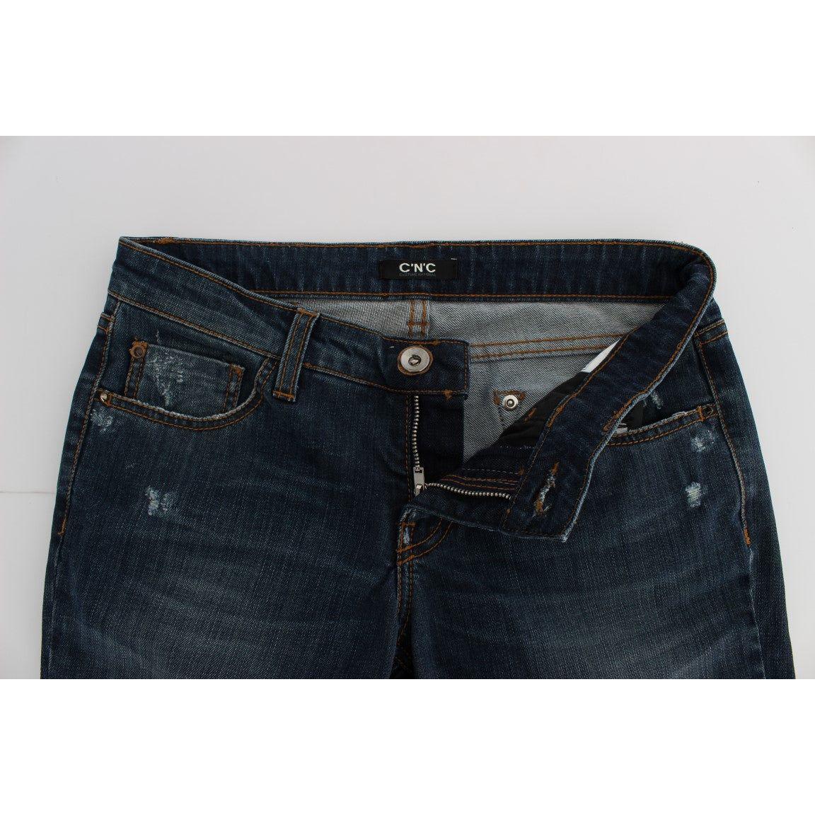 بنطلون جينز أزرق أنيق بقصة عادية من تصميم Costume National