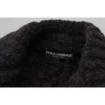 Dolce & Gabbana Elegant Double-Breasted Wool-Cashmere Coat Dolce & Gabbana Black