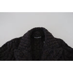 Dolce & Gabbana Elegant Double-Breasted Wool-Cashmere Coat Dolce & Gabbana Black