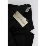Ermanno Scervino Elegant Cropped Capri Pants in Black Jeans & Pants Ermanno Scervino Black