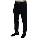 Dolce & Gabbana Elegant Black Loose Fit Italian Jeans Jeans & Pants Dolce & Gabbana Black