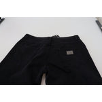 Dolce & Gabbana Elegant Black Loose Fit Italian Jeans Jeans & Pants Dolce & Gabbana Black