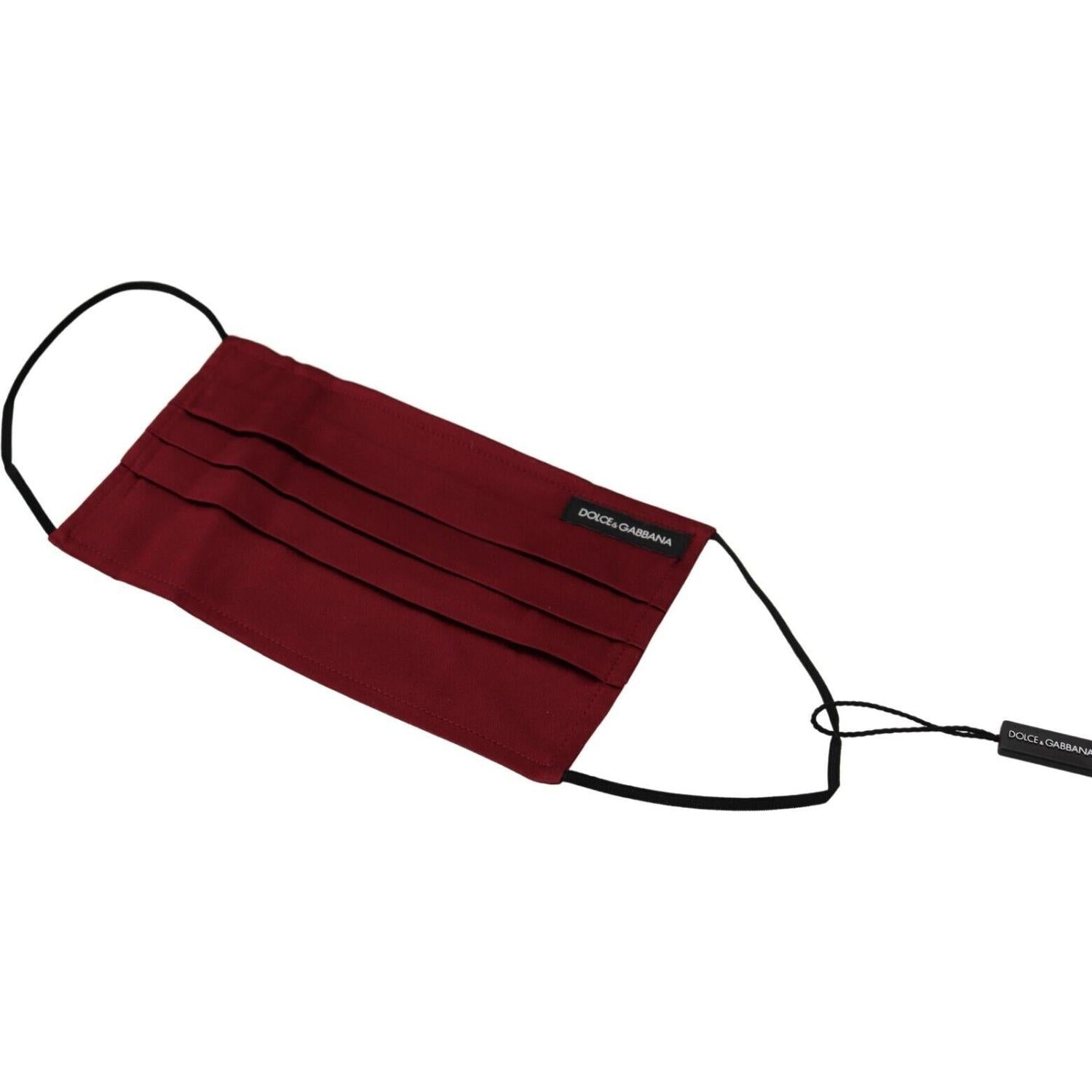 优雅栗色真丝褶皱面膜