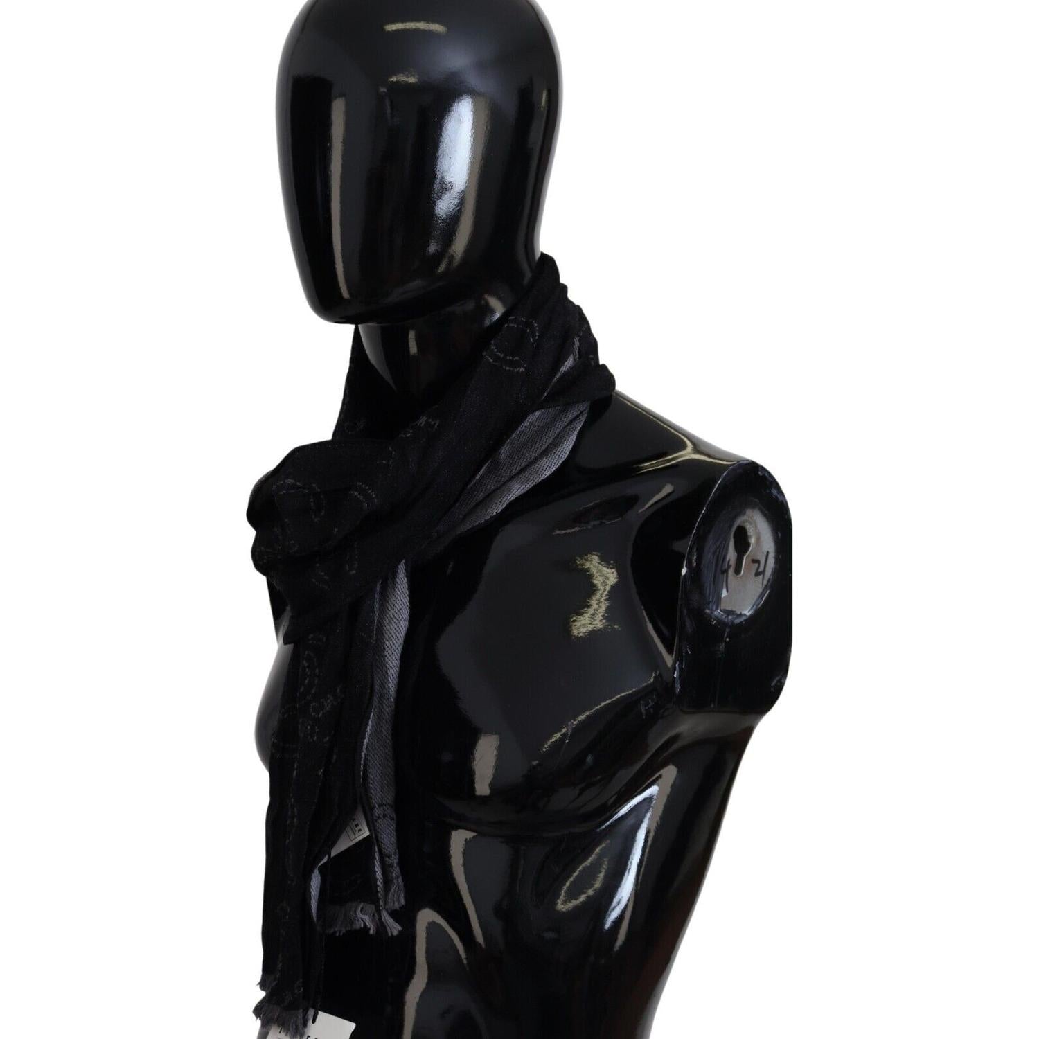 优雅的意大利羊毛男士围巾