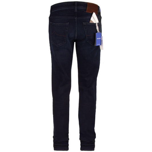 Jacob Cohen Blue Cotton Men's Jeans JA-9988-IT40 | M