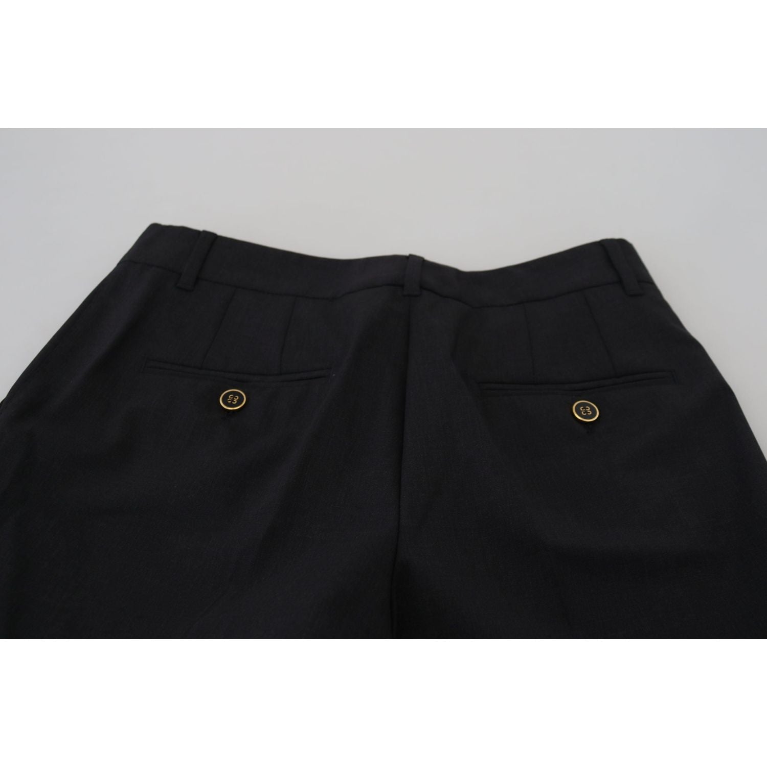 بنطلون من مزيج الصوف الرمادي الأنيق من دولتشي آند غابانا لإطلالة راقية