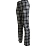 BENCIVENGA Black Checkered Cotton Men Casual Pants PAN74119 - 48