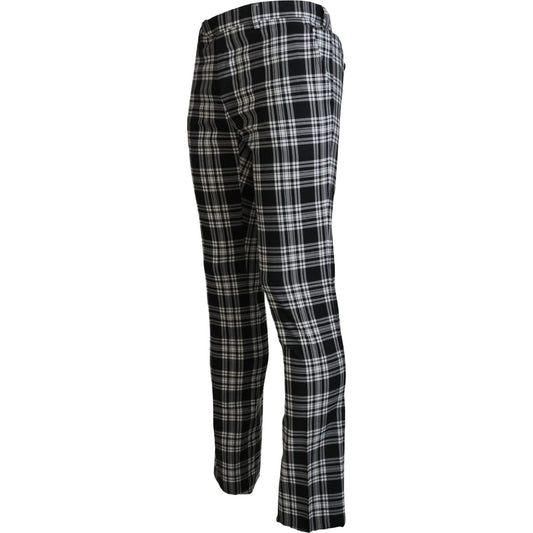 BENCIVENGA Elegant Black Pure Cotton Pants for Men BENCIVENGA Dark Slate Gray