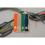 MSGM Multicolor Rocket Ship Silver Tone Metal Keychain SMY101036