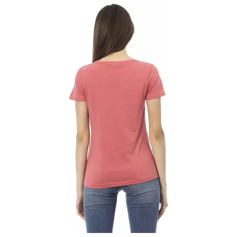 Trussardi Action Multicolor Cotton Women T-Shirt