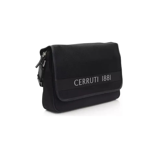 Cerruti 1881 Black Nylon Women Crossbody Bag CE-22949