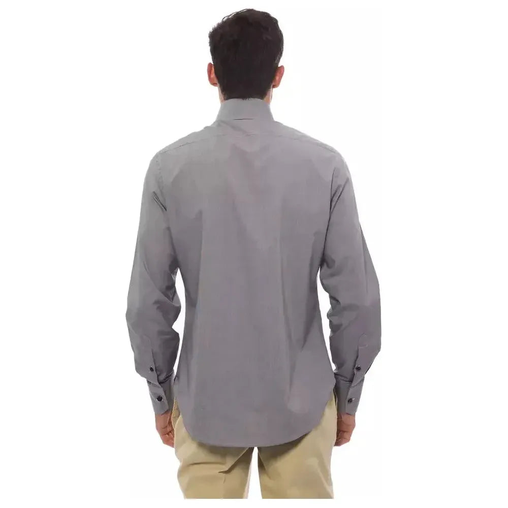 优雅字母棉质衬衫