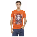 Trussardi Action Orange Cotton Men's T-Shirt TR-22874-S