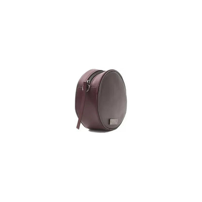 Pompei Donatella Burgundy Leather Women Crossbody Bag