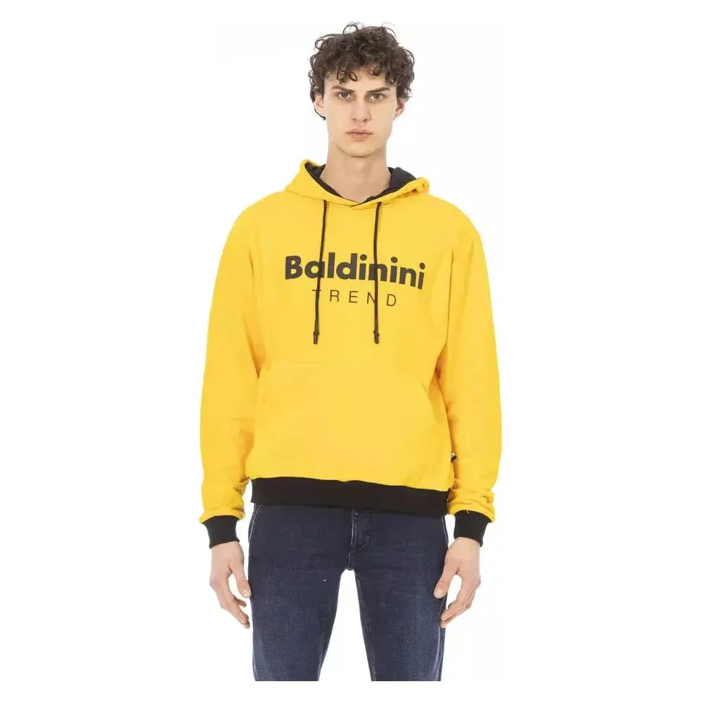 Baldinini Trend Yellow Cotton Sweater