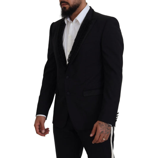 Dolce & Gabbana Black MARTINI Slim Fit Jacket Blazer KOS2112- 50