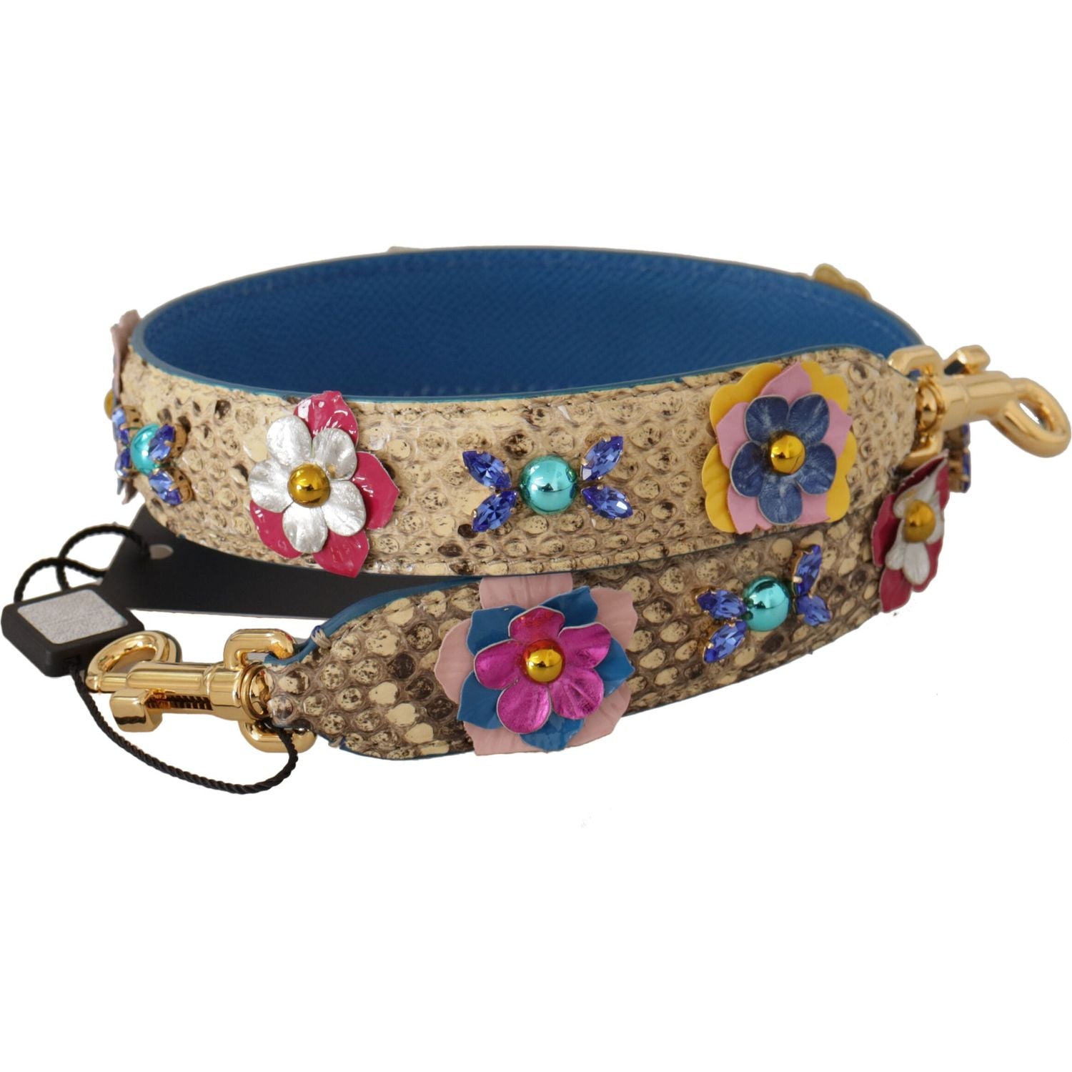 优雅米色蟒蛇皮表带