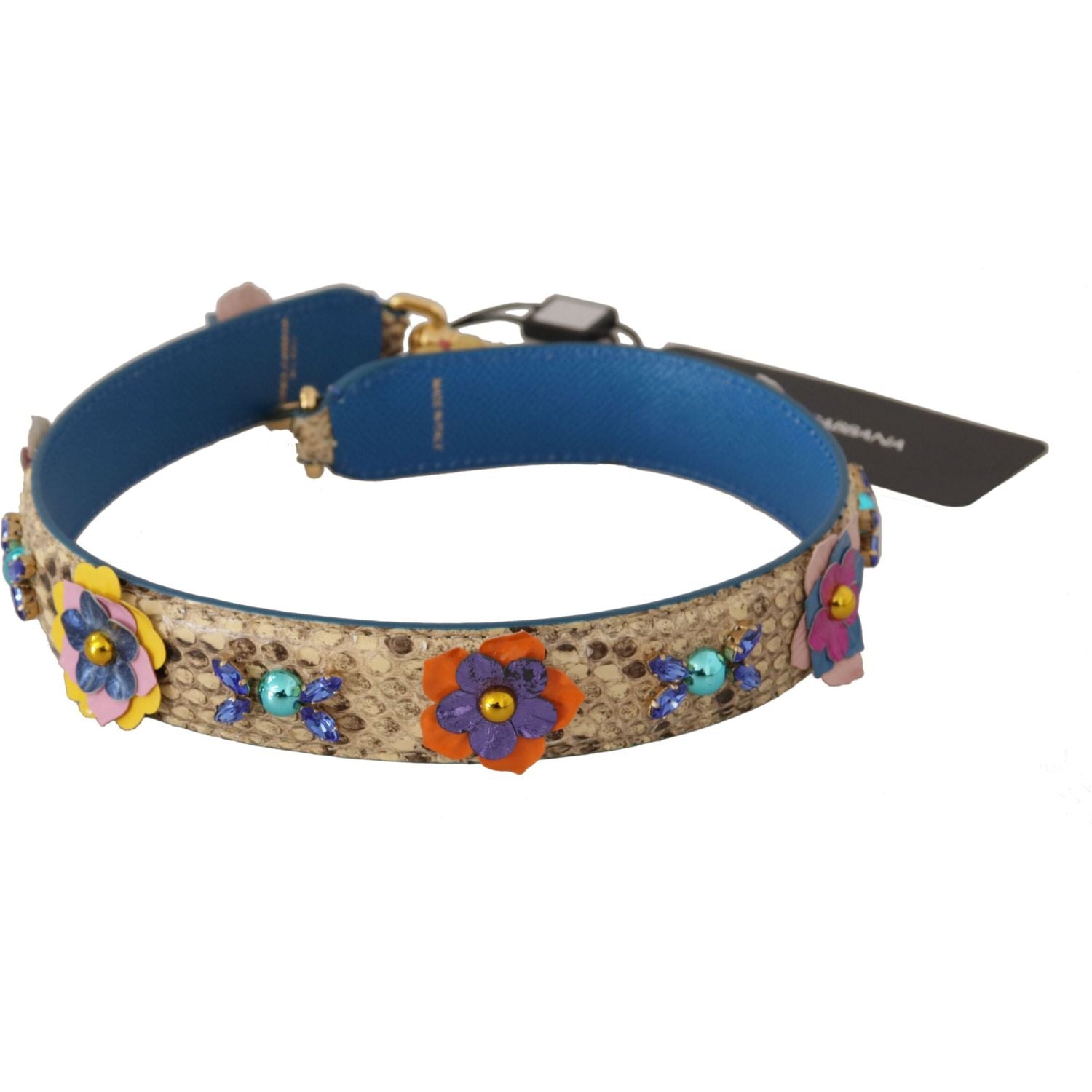 优雅米色蟒蛇皮表带