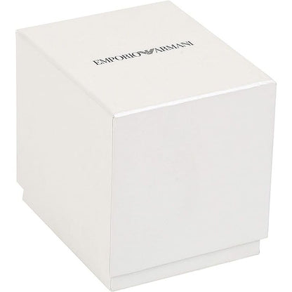 Emporio Armani Elegant Two-Tone Crystal Pave Watch