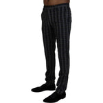 BENCIVENGA Gray Checkered Slim Fit Men Pants PAN74051 - 46