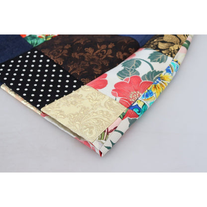 Dolce & Gabbana Multicolor Majolica Patchwork Mini Skirt
